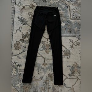 GYMSHARK BLACK LEGGINGS WITH MESH